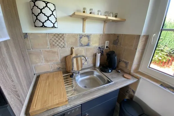 Küche / Küchenzeile  Fewo Seeschwalbe B