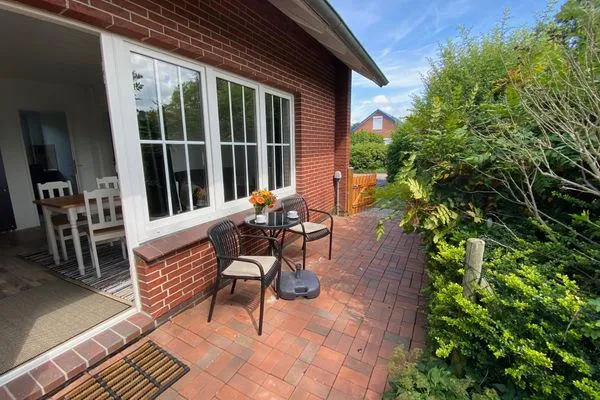 Terrasse  Fewo Seeschwalbe B