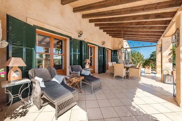 Terrasse  Finca Carina Mallorca