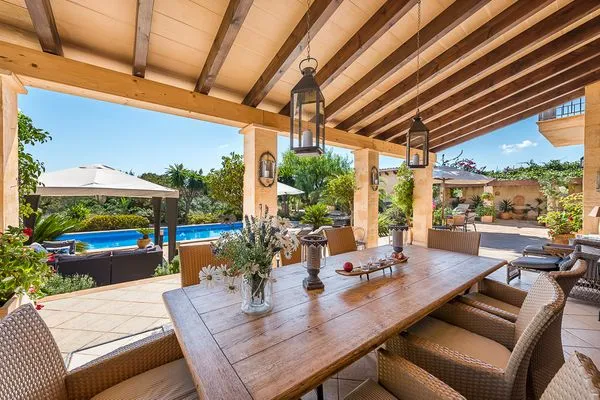 Terrasse  Finca Carina Mallorca