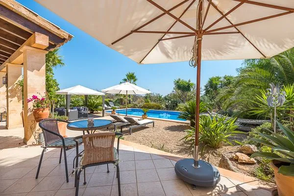 Terrasse  Finca Carina Mallorca