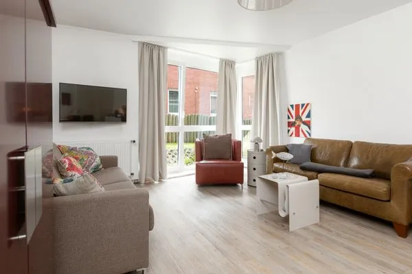 Wohnzimmer  Haus Seute Deern, Wohnung Bilge