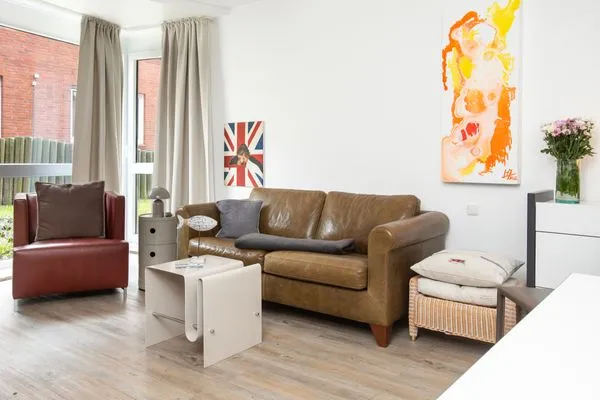 Wohnzimmer  Haus Seute Deern, Wohnung Bilge