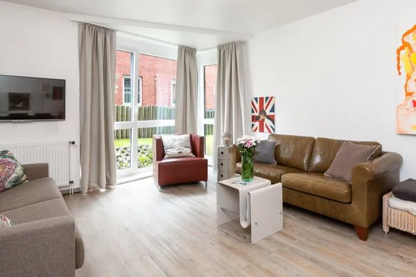 Wohnzimmer  Haus Seute Deern, Wohnung Bilge