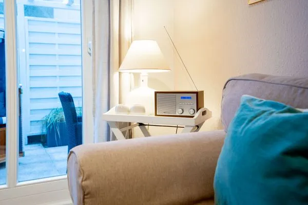 Wohnzimmer  (ARW3) Ferienwohnung Cozy Harbour