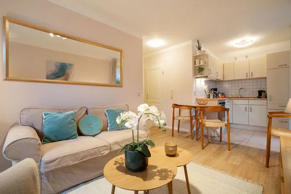 Wohnzimmer  (ARW3) Ferienwohnung Cozy Harbour