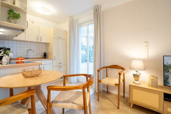 Küche / Küchenzeile  (ARW3) Ferienwohnung Cozy Harbour