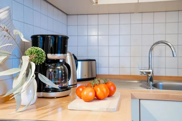 Küche / Küchenzeile  (ARW3) Ferienwohnung Cozy Harbour