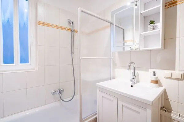 Badezimmer  (ARW3) Ferienwohnung Cozy Harbour