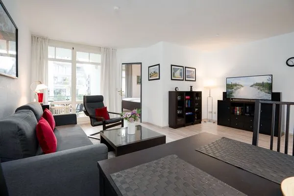 Wohnzimmer  (STR123g) Ferienwohnung "Sonnenseite"