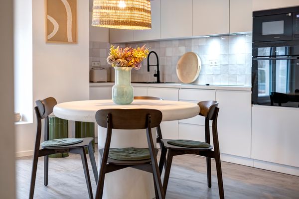  Top Floor Apartment C15 mit großer Terrasse im "Pine Hill Resort" Usedom - Küche / Küchenzeile