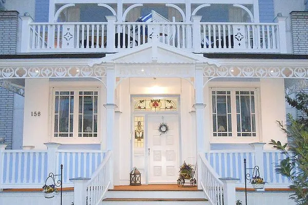 Fassade / Eingang  Haus Anholt App. 33 - hübsche Veranda & Strandnähe genießen