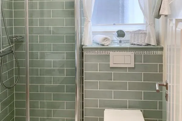 Badezimmer  Haus Midsommer App. 7 - Moderne Ferienwohnung mit Balkon