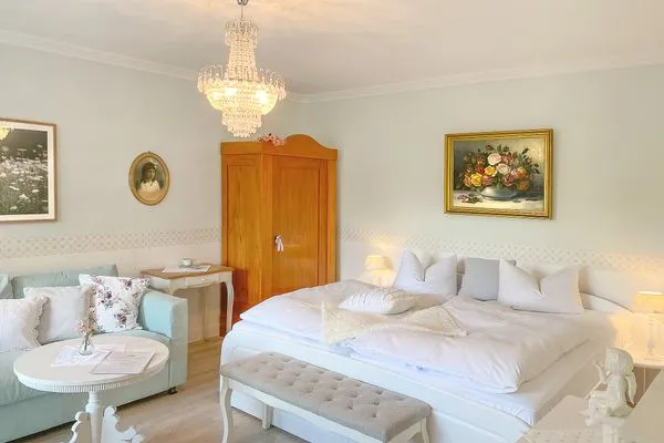 Wohnzimmer  Haus Midsommer App. 8 - Kleine Wohnung, große Erholung – 50 m bis zur Ostsee