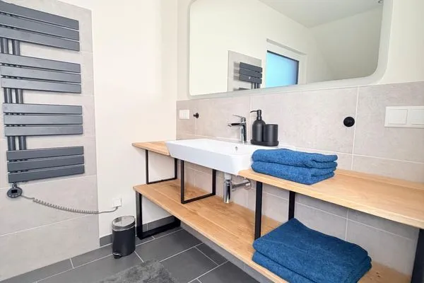 Badezimmer  Zuhause am Meer