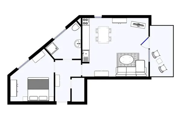 Grundriss  Lichtblick