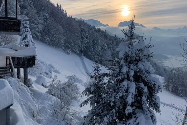 Garden view  The Hirschli Amden