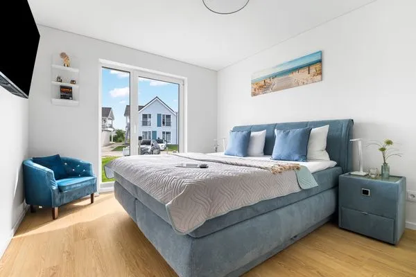 Schlafzimmer  Ferienwohnung Kerstins Kleinod