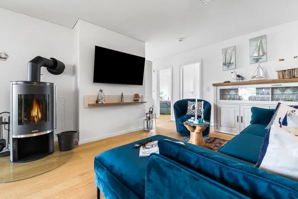 Wohnzimmer  Ferienwohnung Kerstins Kleinod