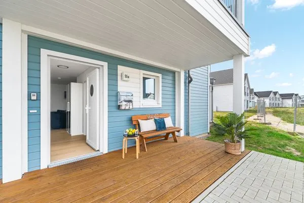 Fassade / Eingang  Ferienwohnung Kerstins Kleinod