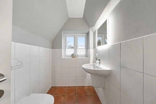 Westmarken Reetdachhaus Strandkontor SPO Ording - 