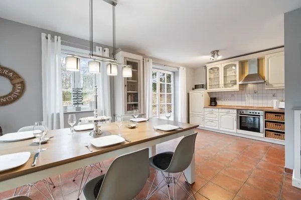 Westmarken Reetdachhaus Strandkontor SPO Ording - 