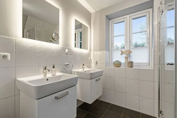 Westmarken Reetdachhaus Strandkontor SPO Ording - 