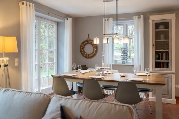 Westmarken Reetdachhaus Strandkontor SPO Ording - 