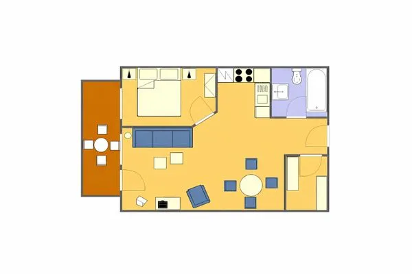 Grundriss  Strandresidenz Ferienwohnung 11