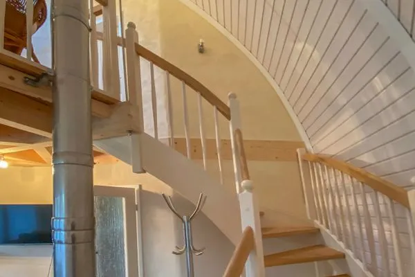 Ferienhaus Tamika am Tollensesee - Treppe zum Obergeschoss  Tamika