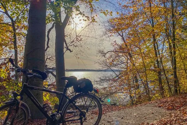 Ferienhaus Tamika am Tollensesee - Radweg am Tollensesee  Tamika