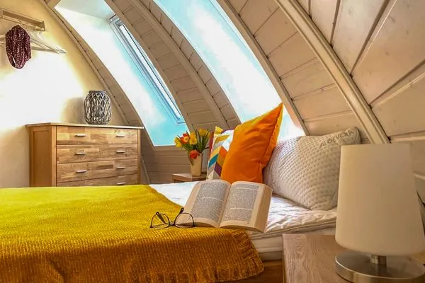 Ferienhaus Tamika am Tollensesee - Badezimmer Obergeschoss  Tamika