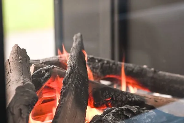  Marina Strandbad Chalet RiverLodge mit Zaun Haus Nr. 94