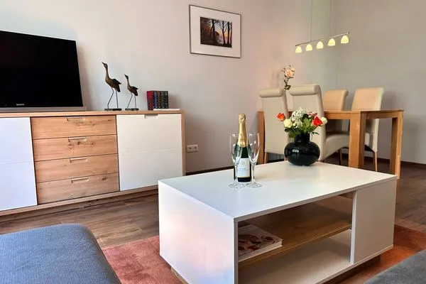 Wohnzimmer  Ferienwohnung Seestern