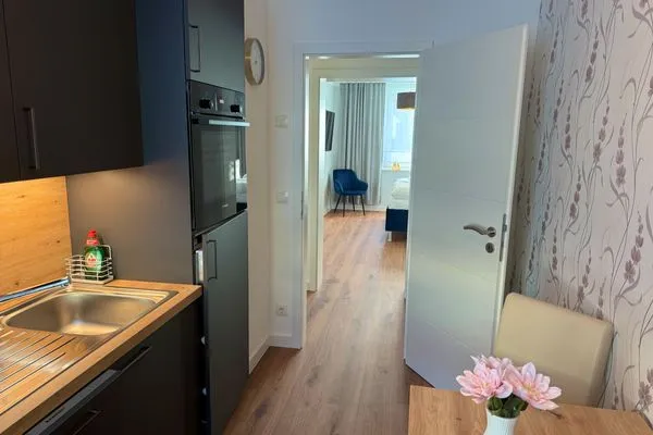 Küche / Küchenzeile  Ferienwohnung Kleiner Seelöwe