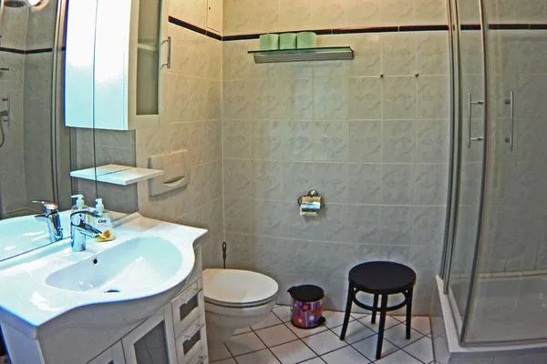 Badezimmer  Strandresidenz Ferienwohnung 11