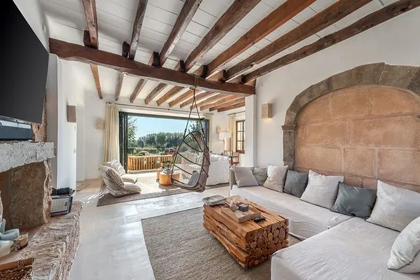 Living room  Finca Es Rotagut