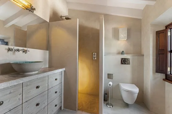 Bathroom  Finca Es Rotagut