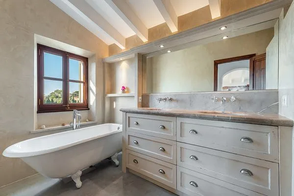 Bathroom  Finca Es Rotagut