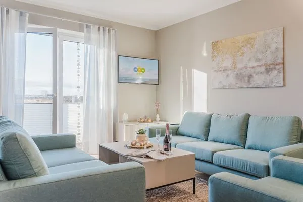 Wohnzimmer  Wellnesshaus Strandläufer