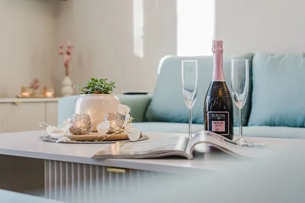 Wohnzimmer  Wellnesshaus Strandläufer