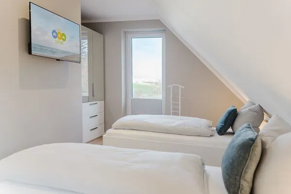 Schlafzimmer  Wellnesshaus Strandläufer