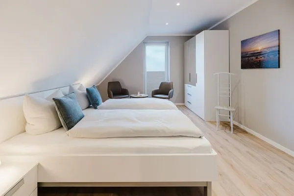 Schlafzimmer  Wellnesshaus Strandläufer