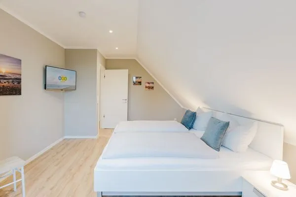 Schlafzimmer  Wellnesshaus Strandläufer