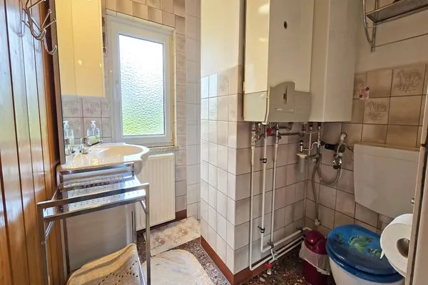Badezimmer  Ferienhaus am Wiesengrund auf Rügen- familienfreundlich mit Terrasse und Grill