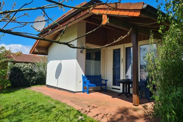 Terrasse  Ferienhaus Austernfischer