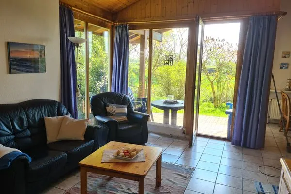 Wohnzimmer  Ferienhaus Austernfischer