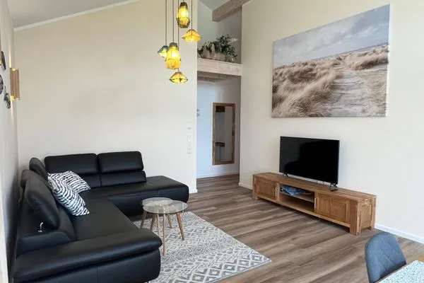 Wohnzimmer  Ferienhaus  JadeMuschel