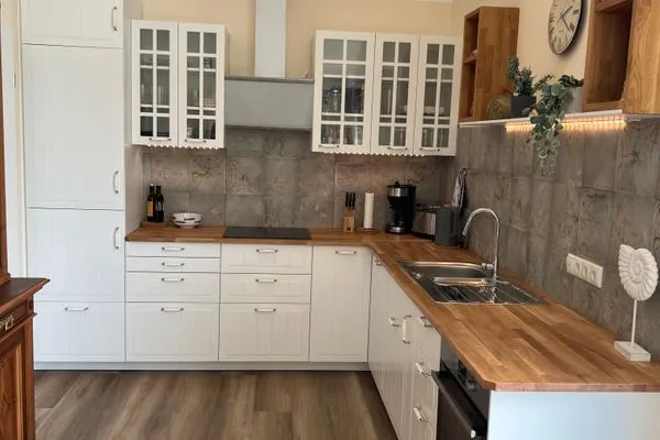 Küche / Küchenzeile  Ferienhaus  JadeMuschel