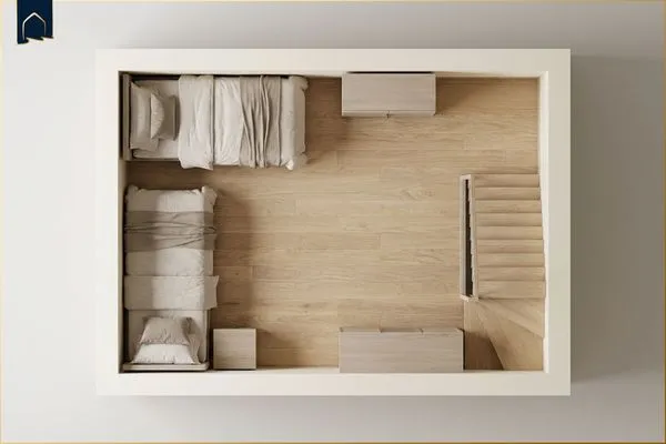 Grundriss  Ferienhaus Anemone